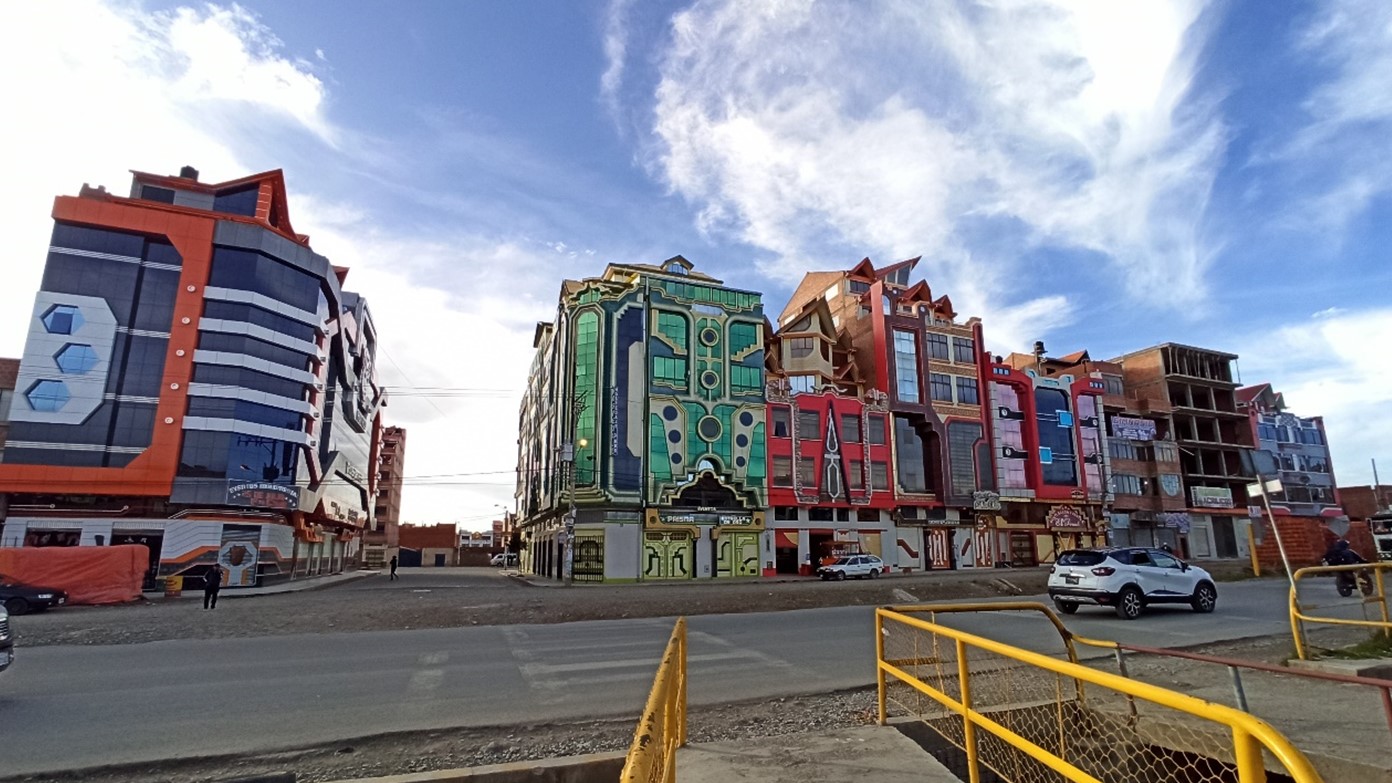 Photo architecture El Alto Guido Alejo Mamani